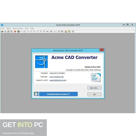 Complimentary Access of Acme Autocad Converter 2023 Version 8.9
